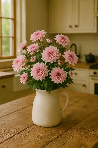 חבילת חרציות - ורוד